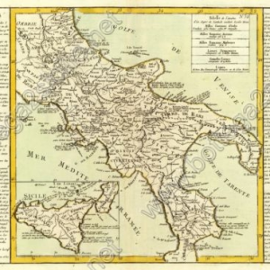 POSTER STAMPA REGNO DI NAPOLI CLOUET JEAN-BAPTISTE 1787 POSTER 32X45 002 RISTAMPA