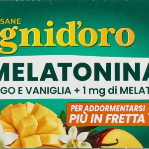 SOGNID’ORO TISANA MELATONINA CON MANGO E VANIGLIA 16 FILTRI
