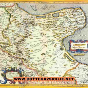 Poster Stampa Capitanata Puglia Foggia Magini poster riproduzione 32×45 anno 1620 103