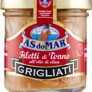 ASDOMAR FILETTO DI TONNO GRIGLIATI OLIO DI OLIVA 150GR