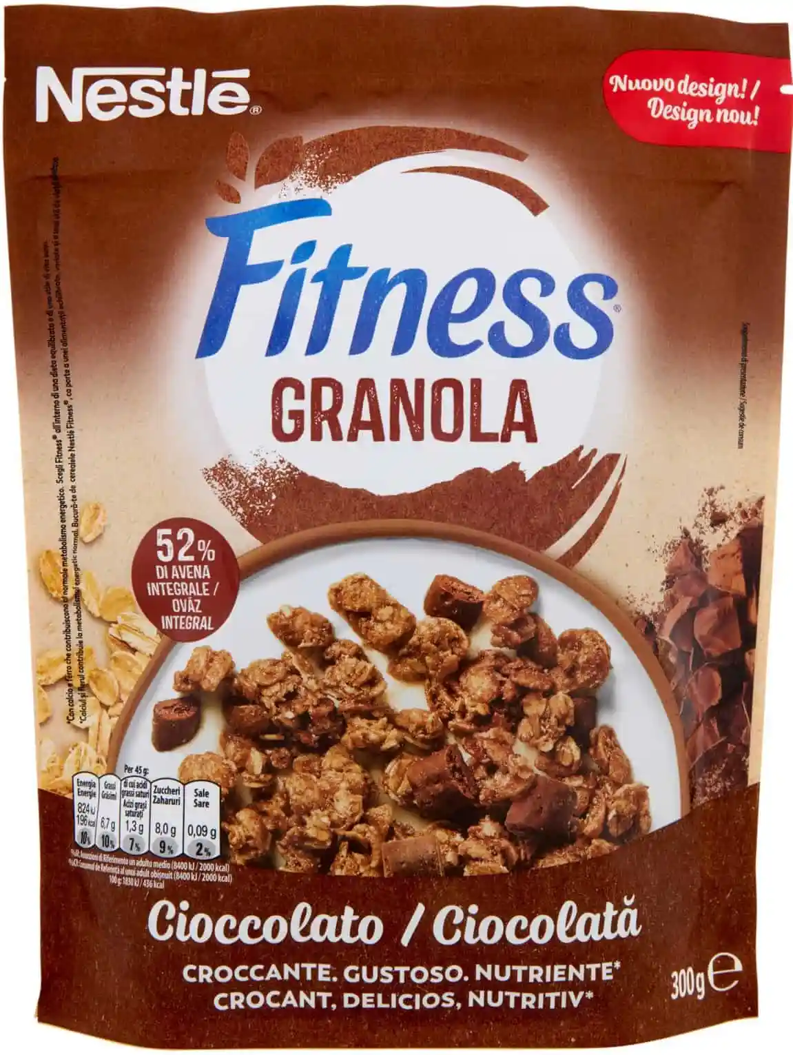 NESTLE’ FITNESS GRANOLA CHOCO 300GR