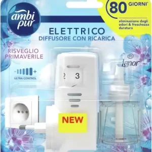 AMBIPUR DIFFUSORE ELETTRICO RISVEGLIO DI PRIMAVERA 20ML