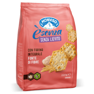 MONVISO CRACKER SENZA LIEVITO INTEGRALE 220 GR