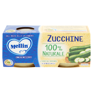 MELLIN OMOGENEIZZATO ZUCCHINE 2 X 80 GR