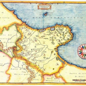 Poster Stampa Capitanata Puglia Foggia Cartaro poster riproduzione 32×45 anno 1613 024