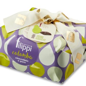Colomba con pere candite e gocce di cioccolato Maranta dalla Colombia – Filippi