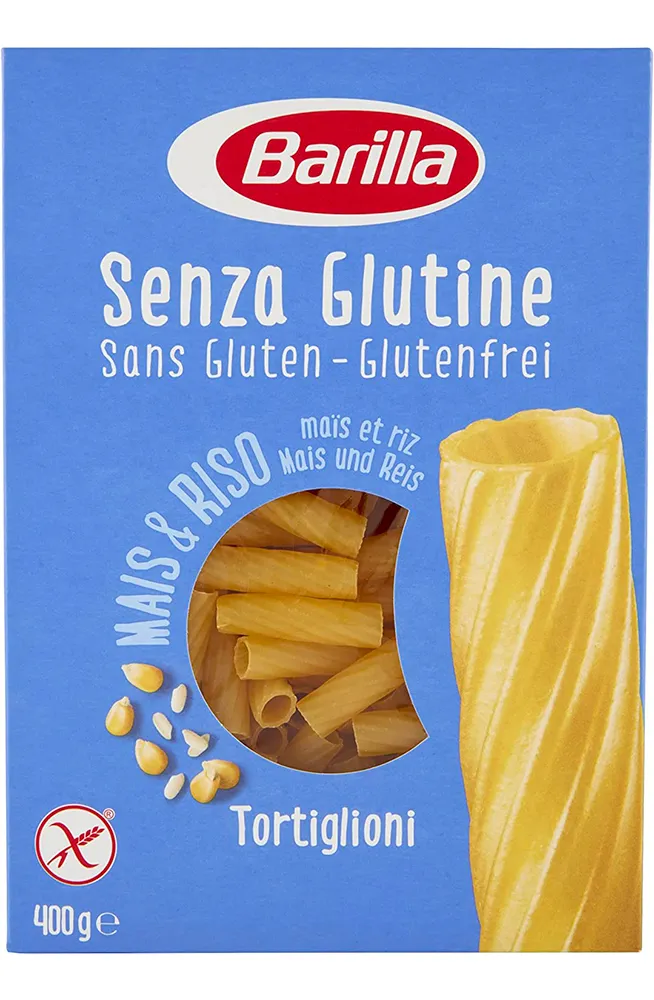 BARILLA TORTIGLIONI SENZA GLUTINE 400 GR