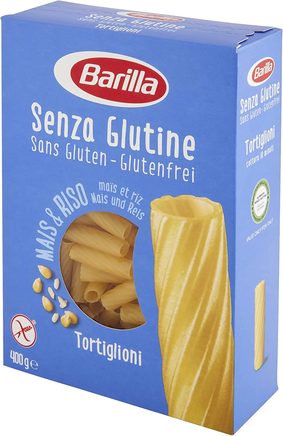 BARILLA TORTIGLIONI SENZA GLUTINE 400 GR - immagine 4