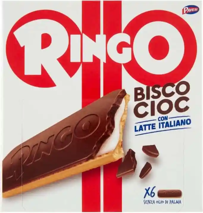 PAVESI RINGO BISCO CIOC LATTE 162GR - immagine 2