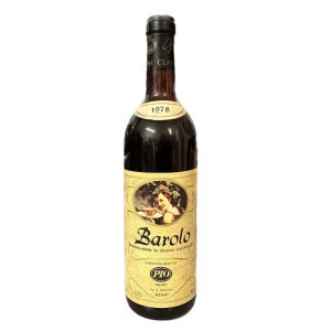 Barolo 1978 Pio Bruno
