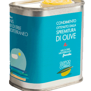 Condimento di Olio e Mix di Erbe Mediterranee