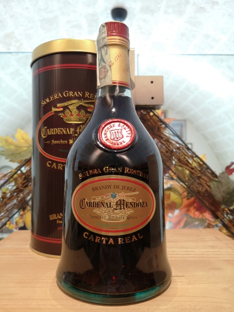Cardenal Mendoza Brandy de Jerez Carta Real