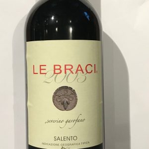 LE BRACI 2000 Salento Igt SEVERINO GAROFANO VIGNETI E CANTINE