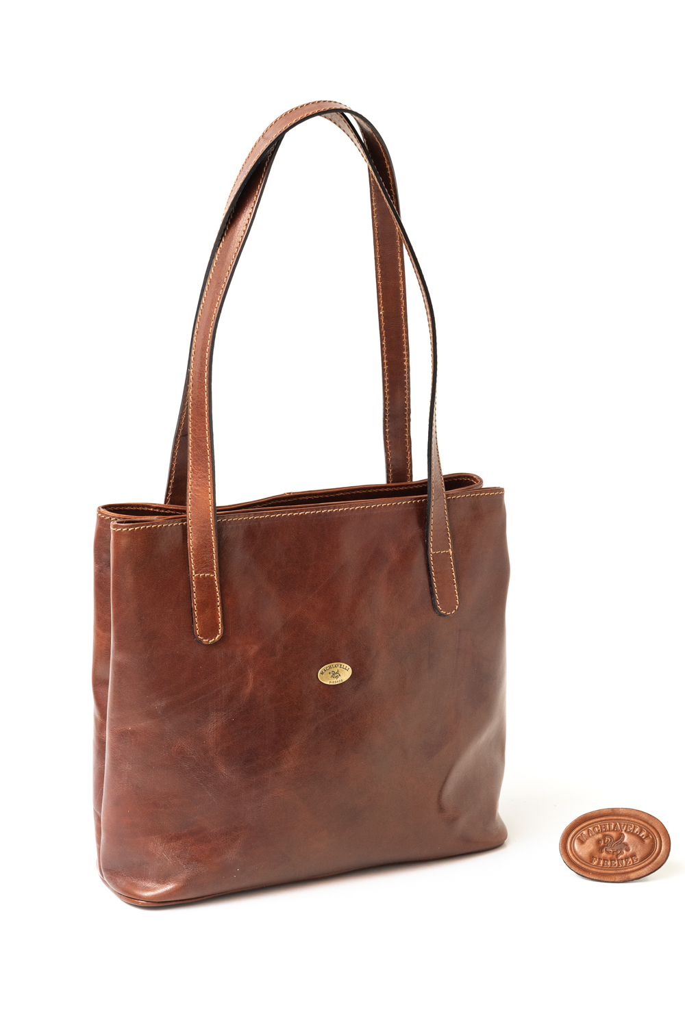 Borsa shopping doppia tasca Piccola 010 - immagine 5