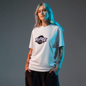 BlvFree “Positive Brand” Sii sempre te stesso | Recycled unisex sports jersey