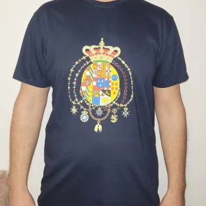 Maglietta T-Shirt Regno delle due Sicilie cotone 100% PAYPER blu scuro