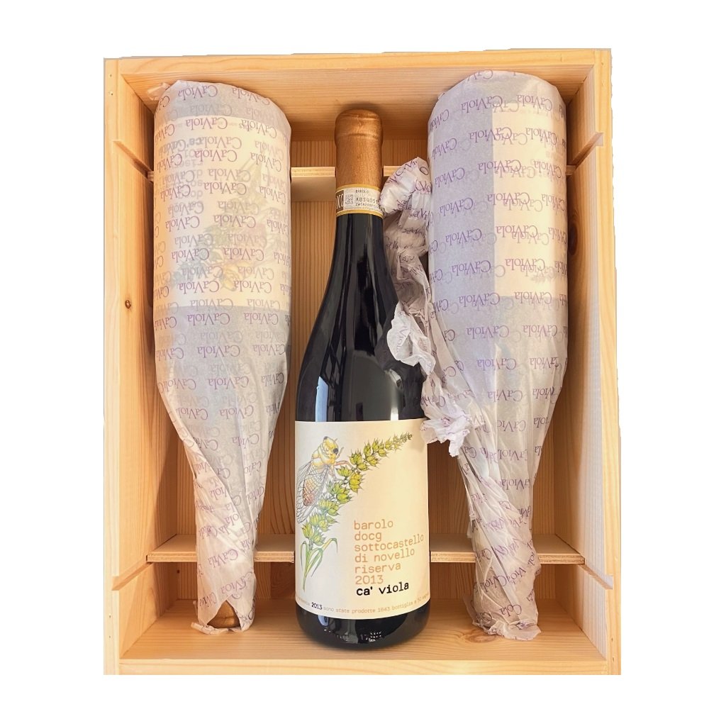 Cassetta di Legno Composta da 3 Bottiglie di Barolo Riserva “Sottocastello di Novello” 2016 Ca’ Viola - immagine 2