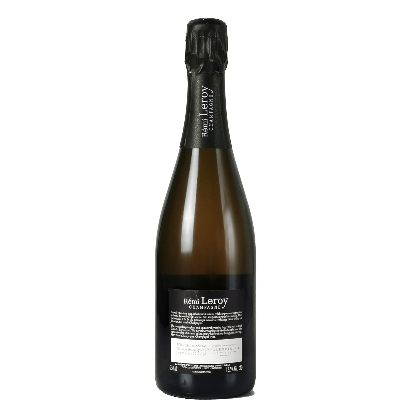 Rémi Leroy Champagne Blanc de Blancs Nature Sous Larrey 2015 - immagine 3