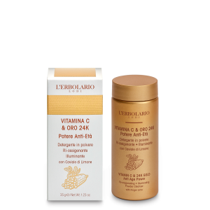 Detergente Viso in Polvere Vitamina C & Oro 24K