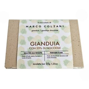 Marco Colzani Tavoletta di Cioccolato Gianduja con nocciole