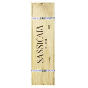 Tenuta San Guido Bolgheri Sassicaia 2003 Doppia Magnum cassa in legno